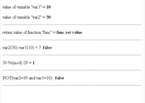 Variables