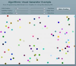 Visual Generator of Balls