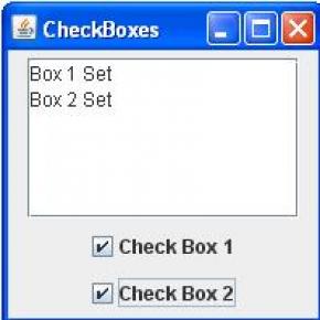 CheckBoxes