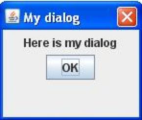 Dialogs