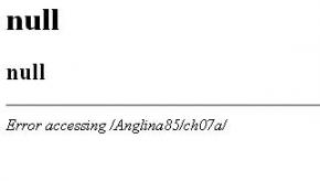 Servlet Error Page Example 
