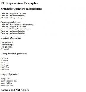 EL Expression  