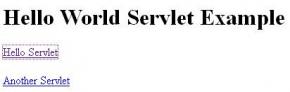 The Servlet Example