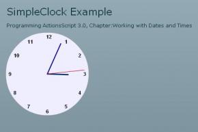 Simple Clock Application