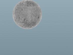 Spinning Moon