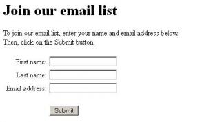 The Mail-list 