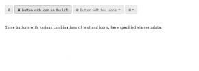 Button Example in jquery