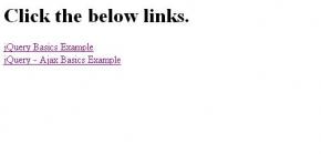 Ajax support in JQuery