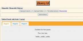 JQuery UI Basics