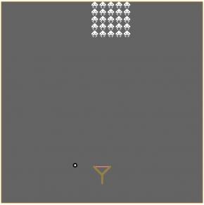 Catapult Space Invaders