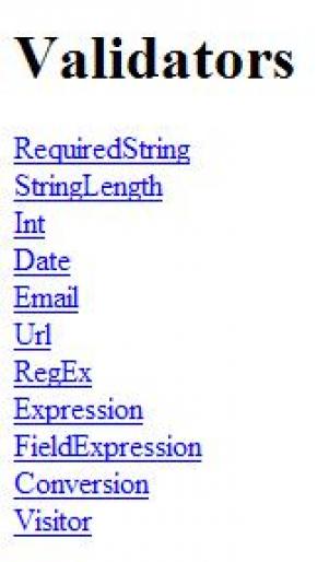 Input Validation