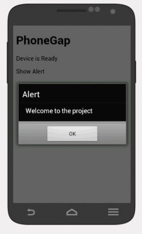 Phonegap Simple Alert